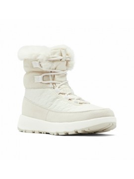 Naujiena! Columbia moteriški žiemos batai Slopeside Peak™ Luxe. Spalva šviesiai smėlio / balta